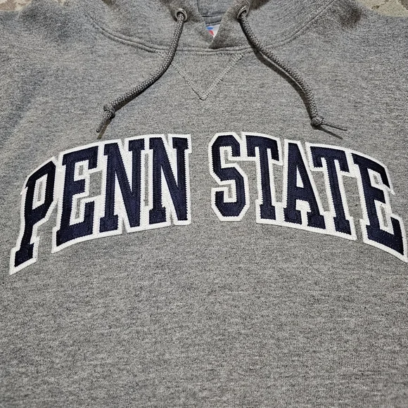 Russell Atheltic Gray Penn State Hoodie - Picture 3 of 4